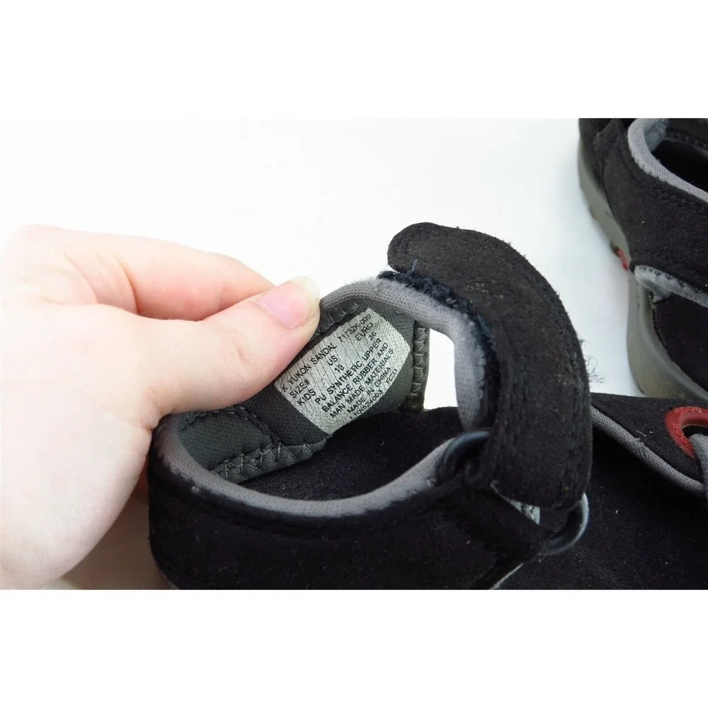 Bogs Toddler Boys 10 Medium Black Sport Fabric‎ Yukon